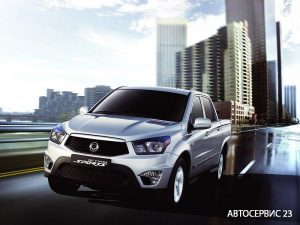 провести диагностику Ssang Yong 