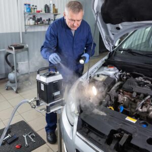 проверка дымогенератором